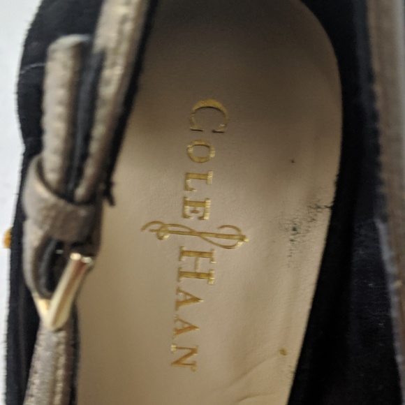 Cole Haan black and gold shoes - Picture 3 of 7